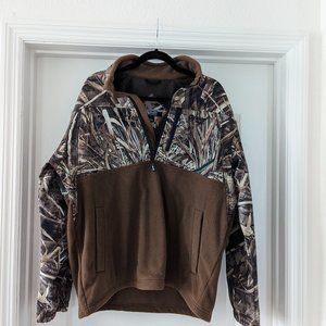 Men's Camo Quarter Zip Pullover